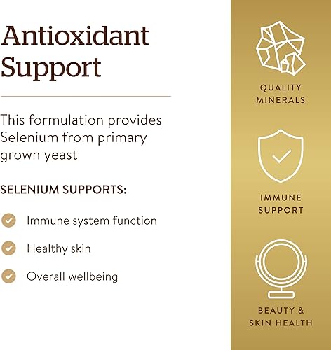 Miniatura 4 de Solgar - Selenio 200 mcg comprimidos 100 unidades