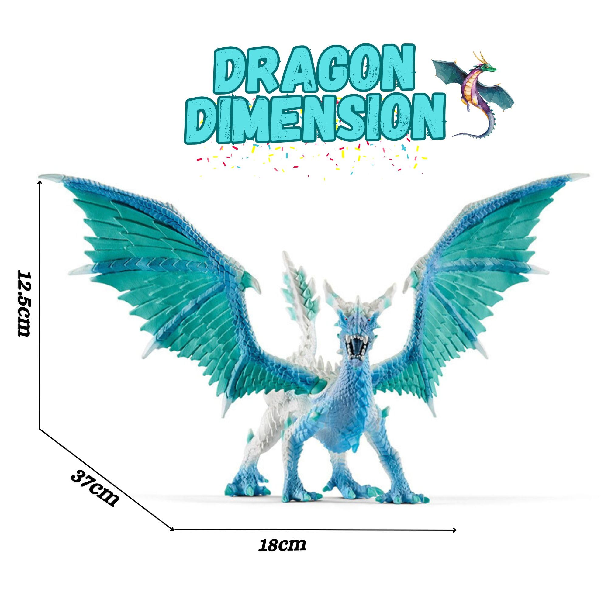 Buy Mallexo 3D Realistic Big Size Flying Dragon with Wings Action