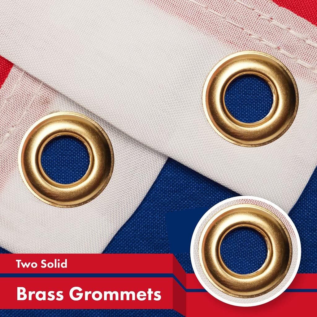 G128 Laos Laotian Flag | 3x5 Ft | LiteWeave Pro Series Printed 150D Polyester | Country Flag, Indoor/Outdoor, Vibrant Colors, Brass Grommets, Thicker and More Durable Than 100D 75D Polyester - Image 2