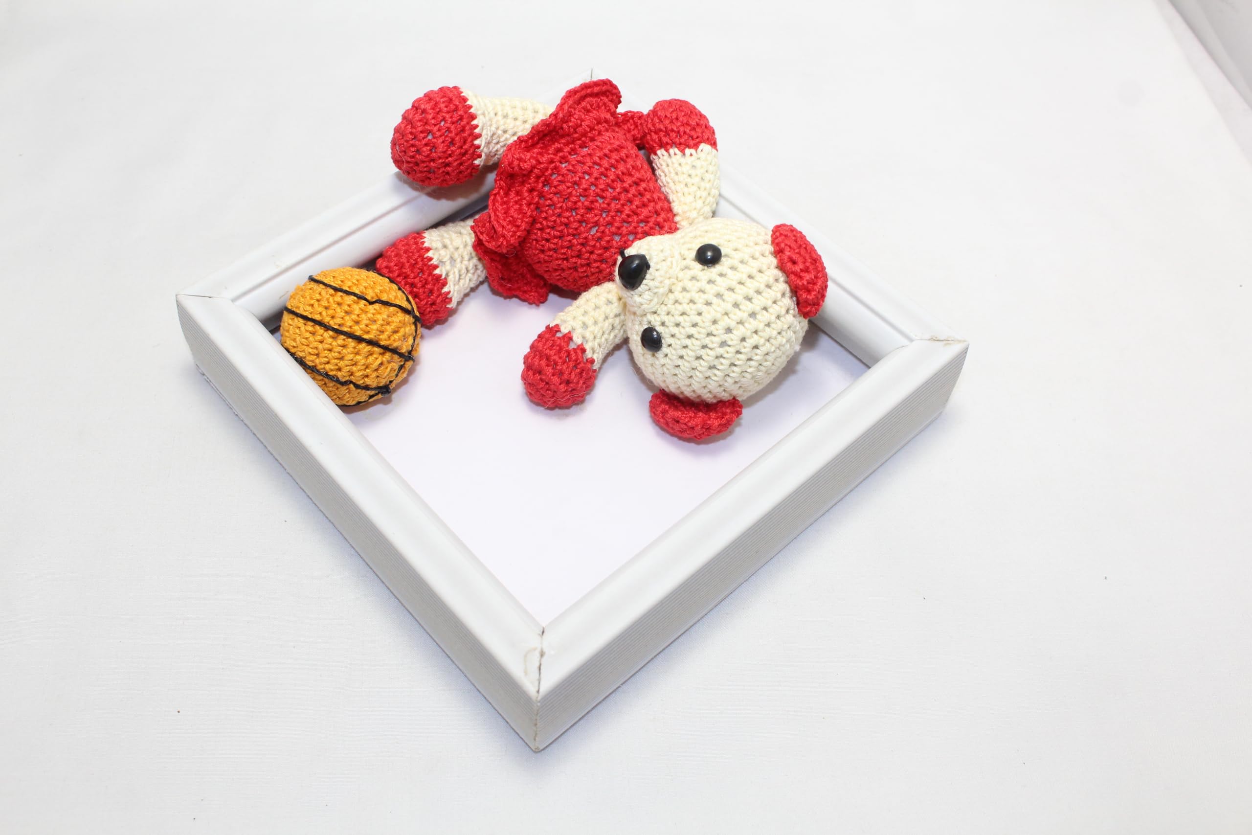 PH Artistic Crochet amigurumi toys with mult icolors balloon Frame Pattern birthday gift PHC463 2