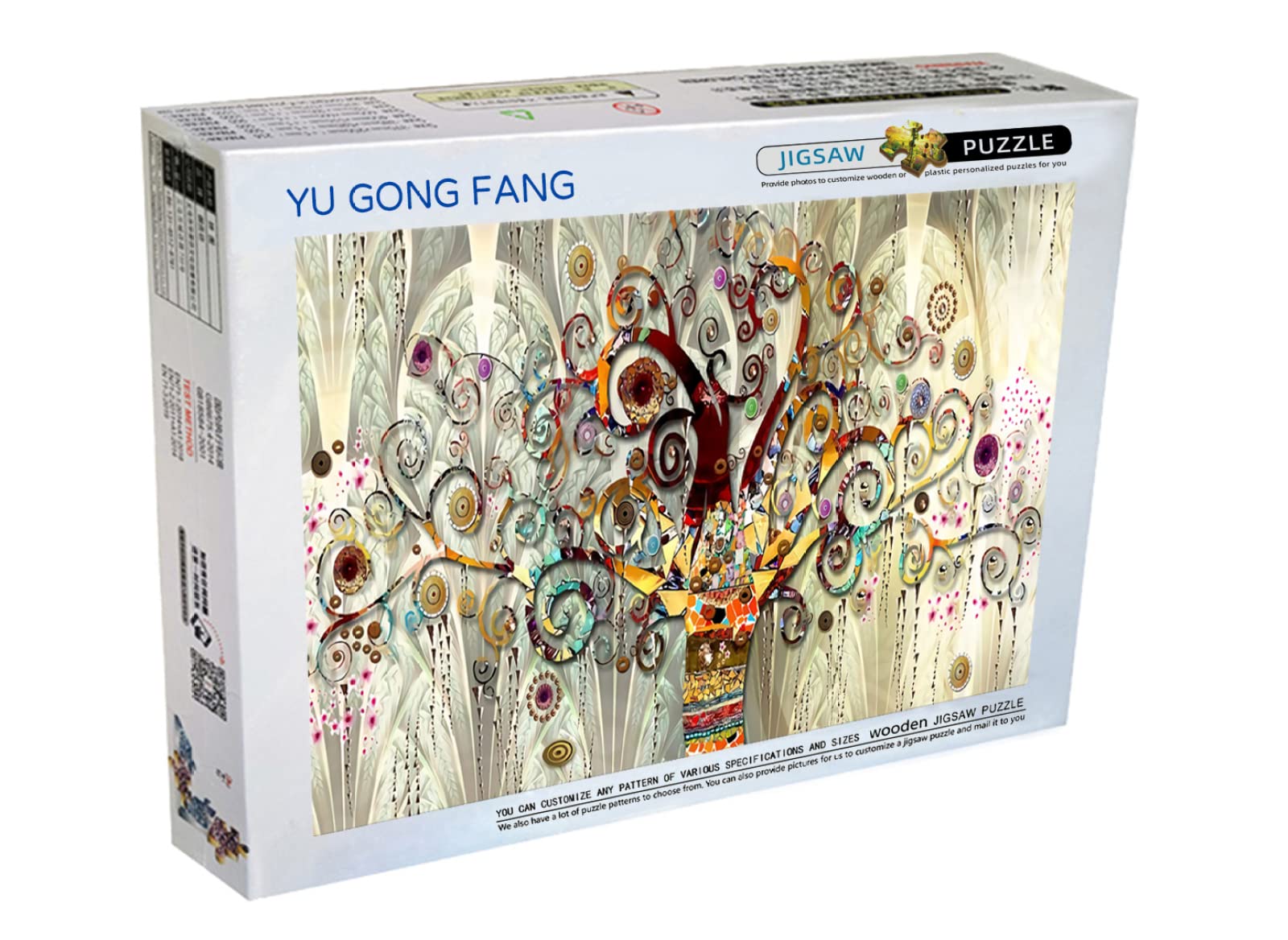 Puzzle per adulti 3000 pezzi Arte albero della vita Puzzle impegnativo e gioco di famiglia Combinazione di puzzle
