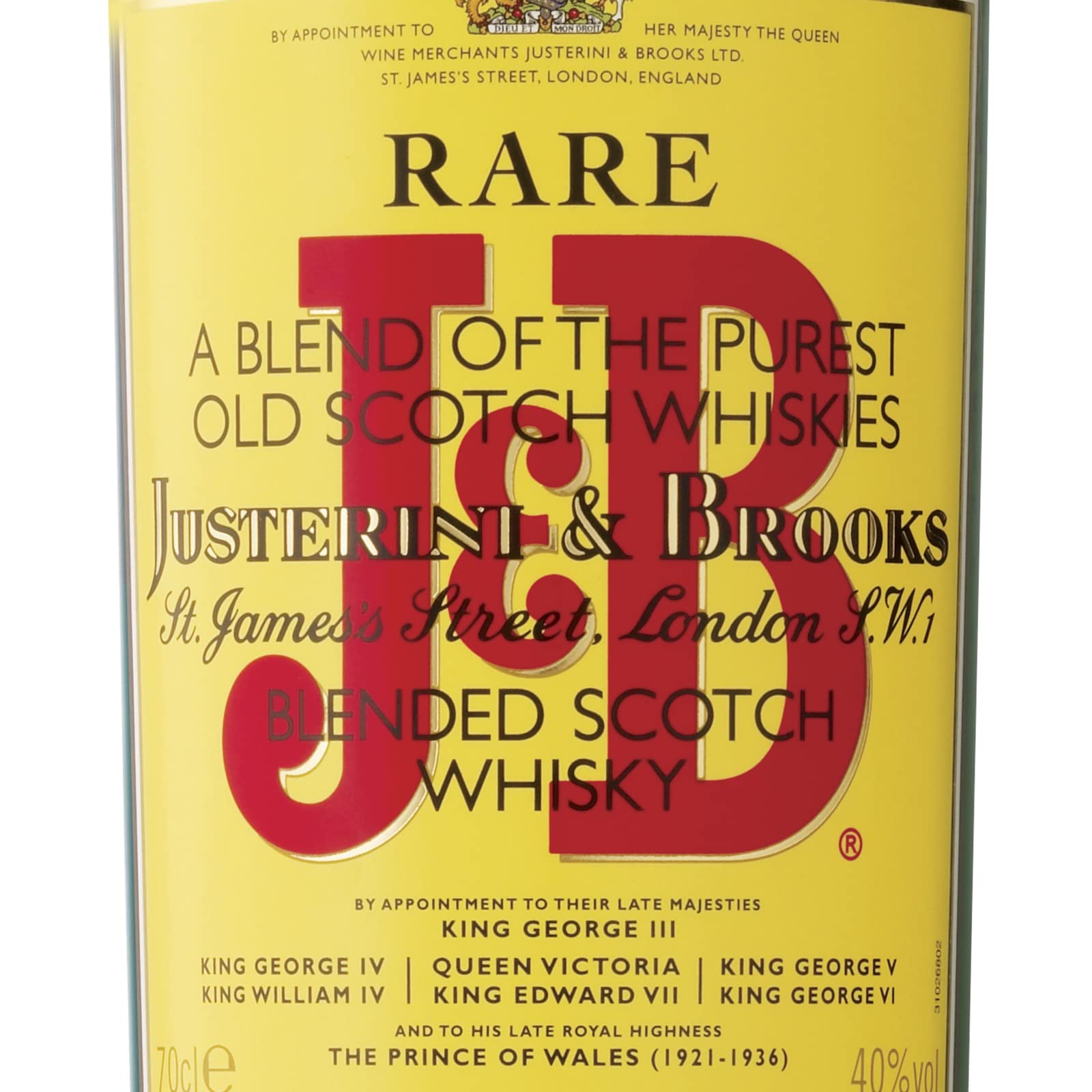 J&B Rare Whisky Escocés 700ml