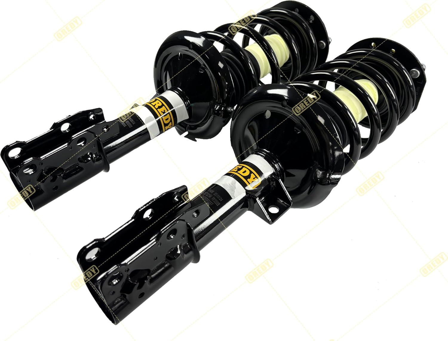 OREDY 172200 172199 Front Struts Fit for 2004-2012 Chevrolet Malibu, 2005-2010 Pontiac G6, 2007-2009 Saturn Aura Shock Absorbers w/Coil Springs Assembly - Set of 2