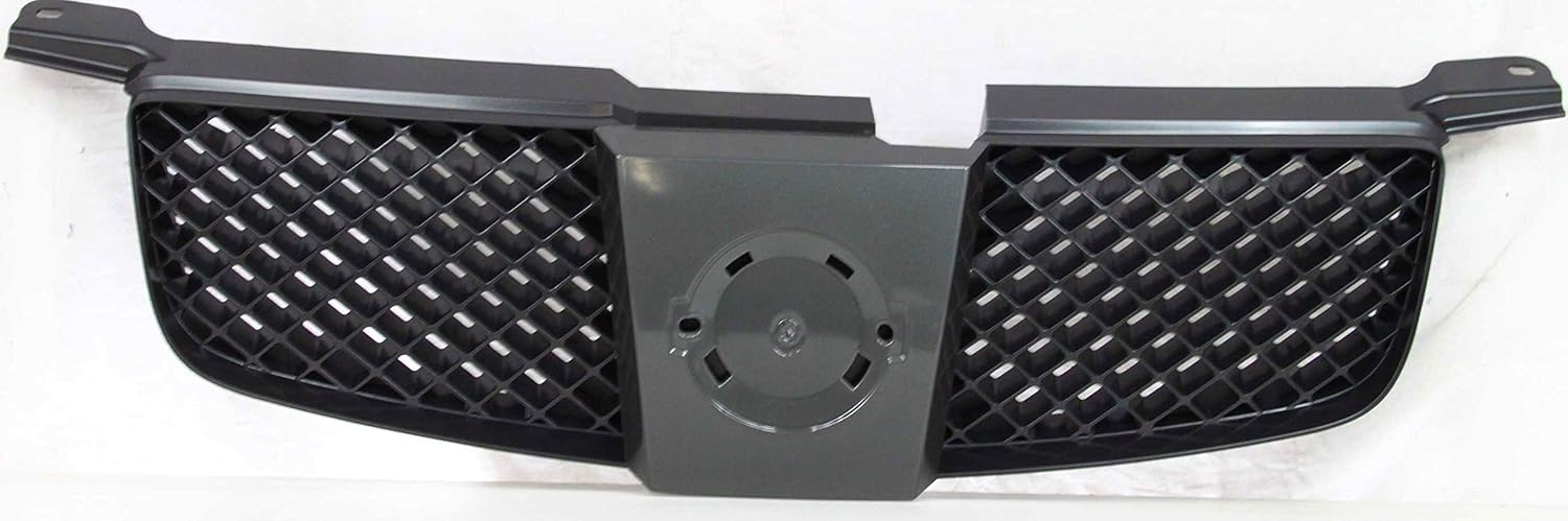 Garage-Pro Grille Assembly Compatible with 2004-2006 Nissan Sentra Painted Black Shell and Insert