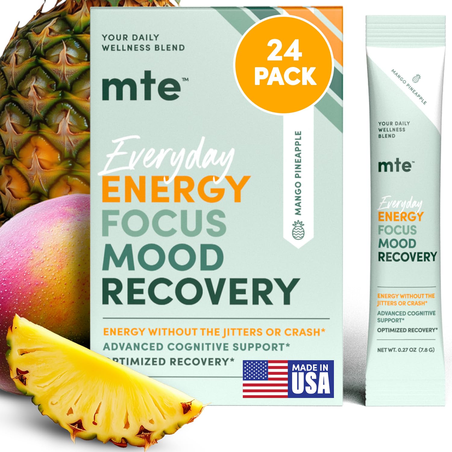 MTE Caffeine-Free Energy Drink Powder