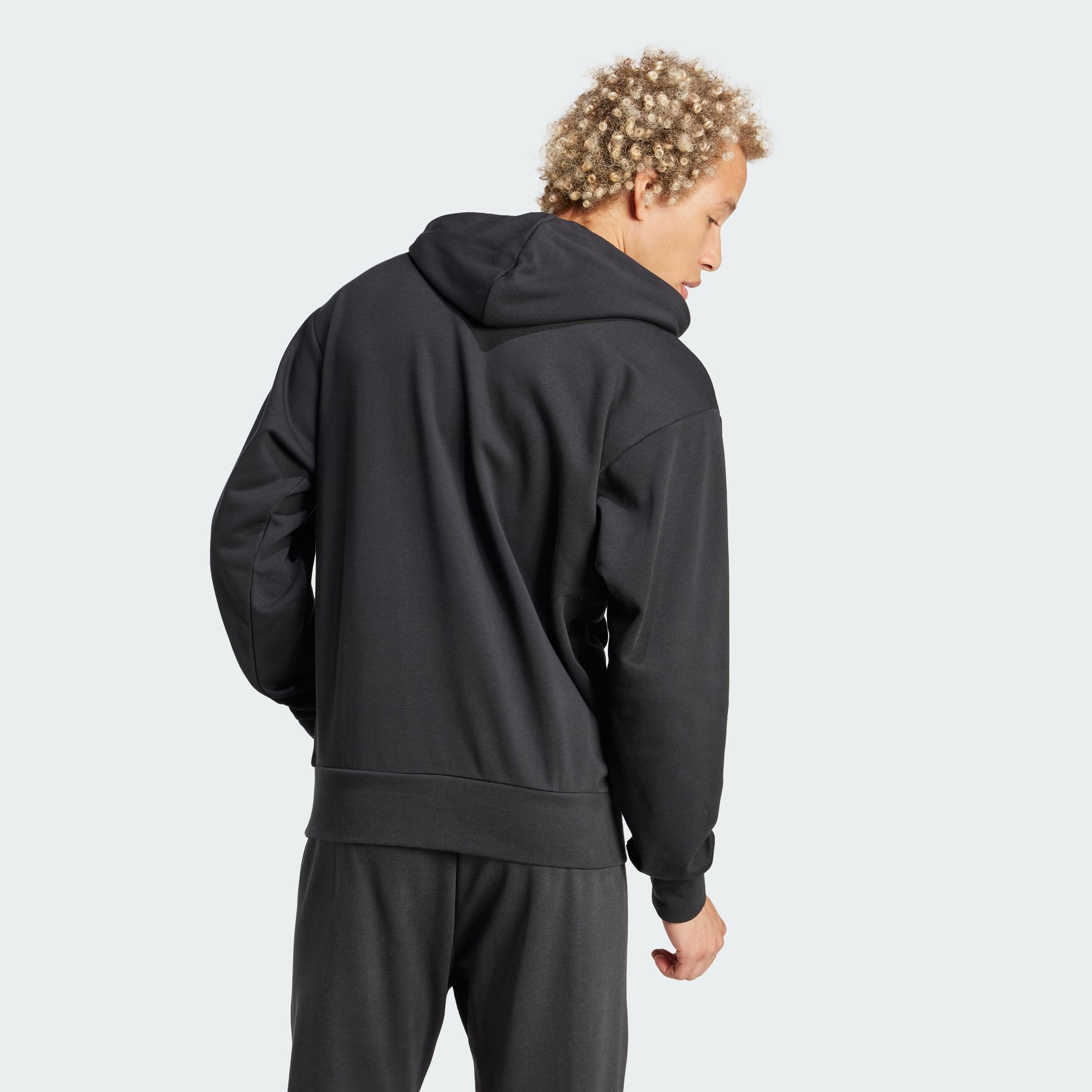 adidas Men's Sudadera con Capucha Essentials Big Logo French Terry