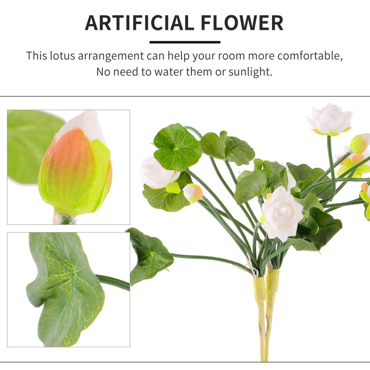 Fake Silk Rose Petals - 100/Bag (Brown)