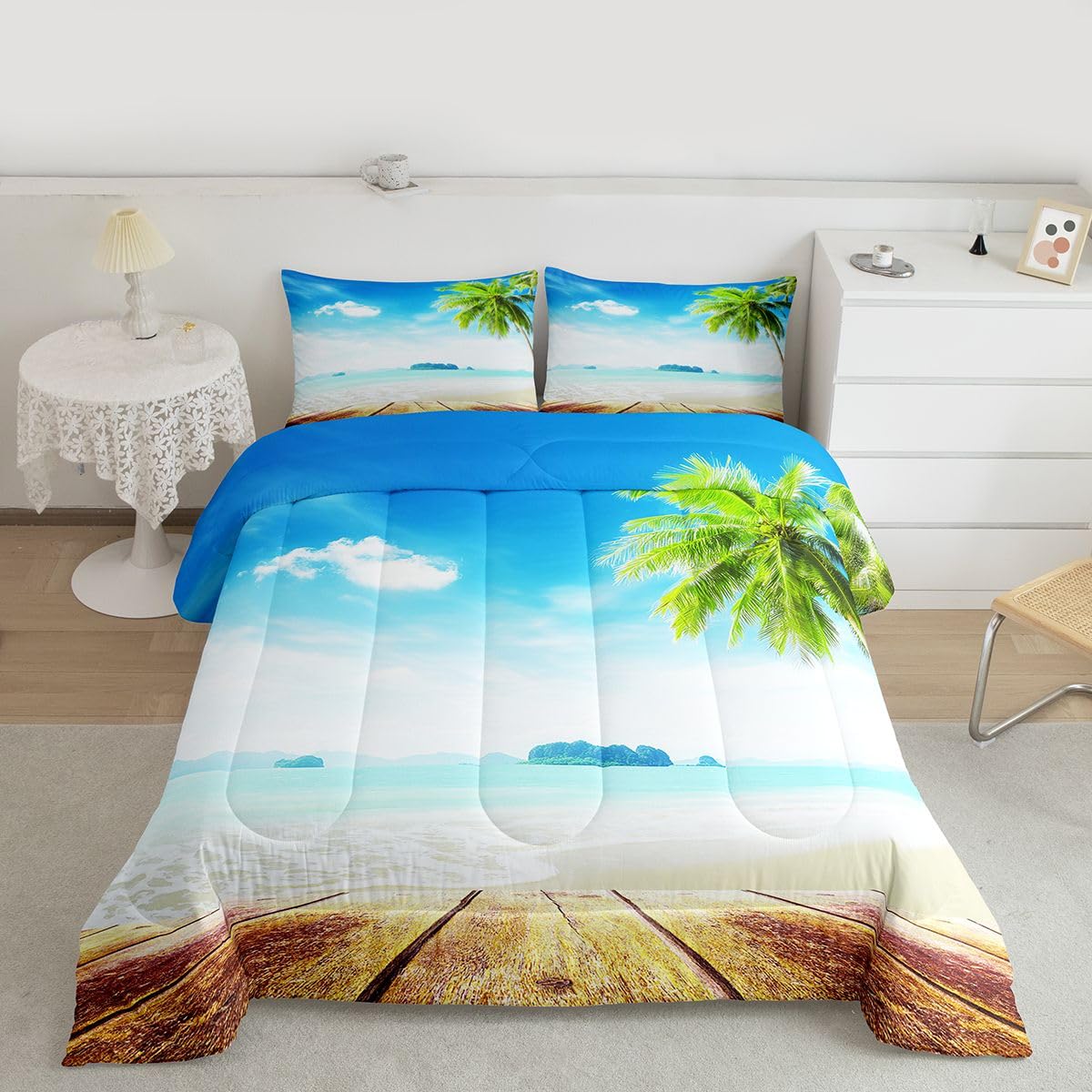 Erosebridal Samurai Comforter - Sunset Print Full -19