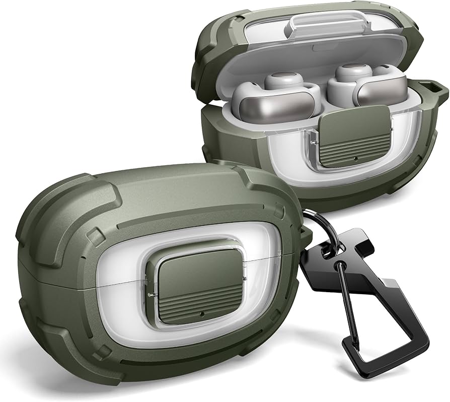 Amazon | Dexnor Bose Ultra Open用 ケース - 落下防止ロック機能付き