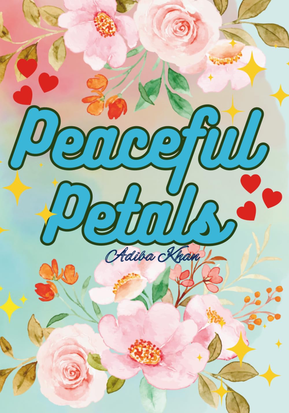 Peaceful Petals: Floral Colouring Book