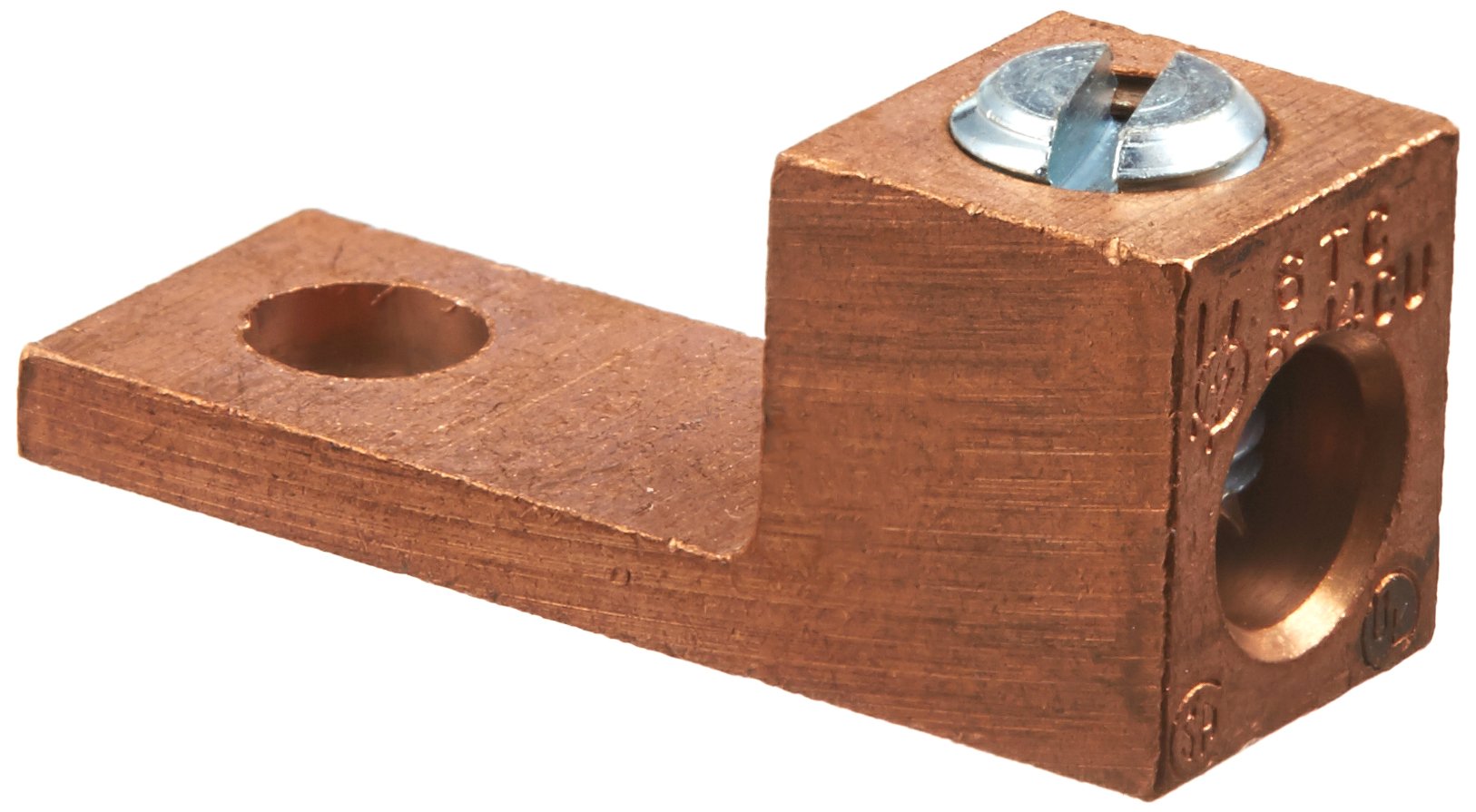 Morris 90560 Extruded Style Mechanical Connector Type 1 Conductor Copper Wire Range, 1-Pack