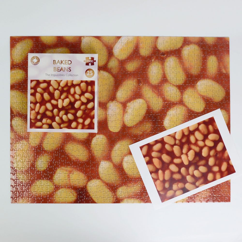 Baked Beans Jigsaw Puzzle Impossible Impuzzible Ideal Gift For 1000 Pieces