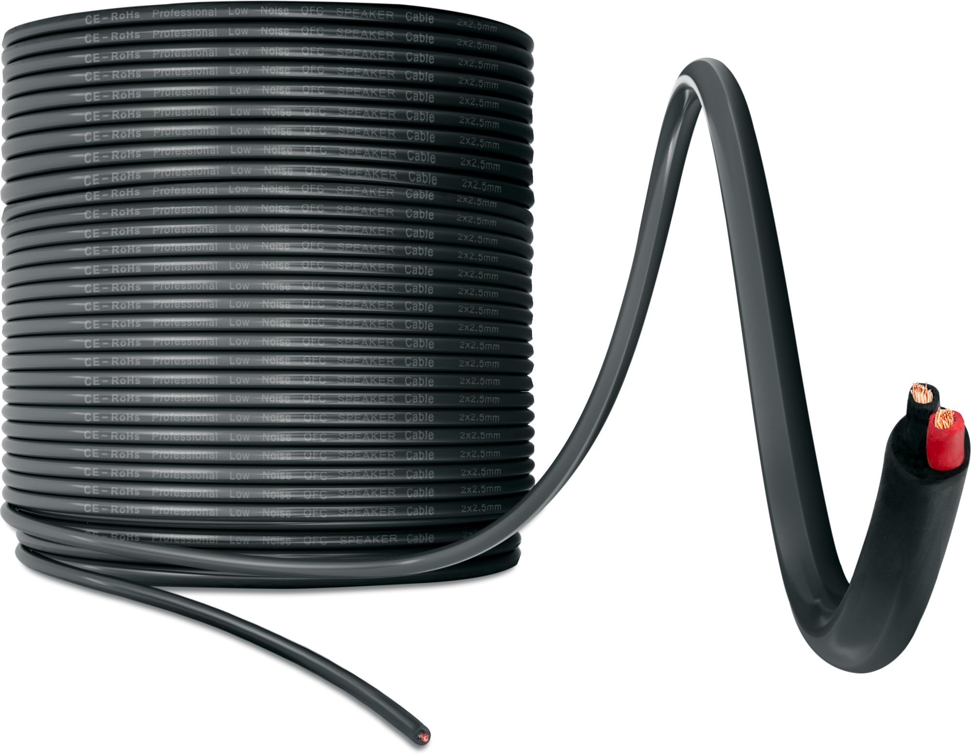Pronomic BOXOE-100 Cavo per Altoparlanti 100m, Sezione conduttori: 2x 2
