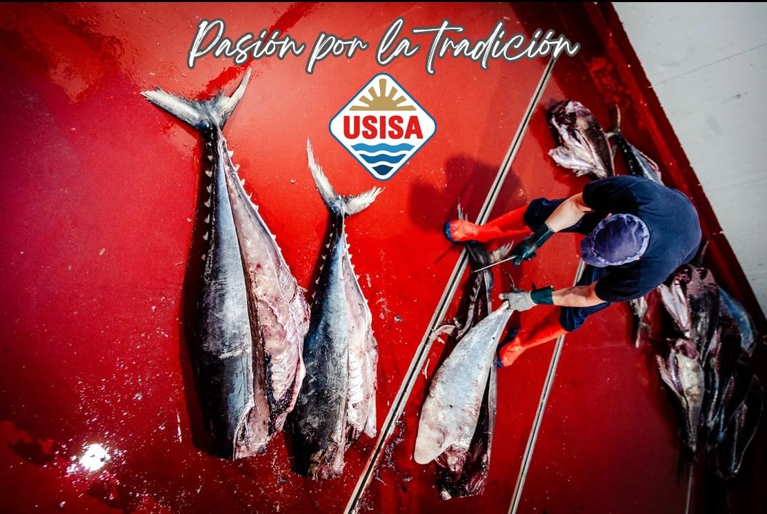 Usisa - Conserva de Pescado | Atún en Aceite de Oliva Virgen Extra - 8 Unidades (3 x 52 g)