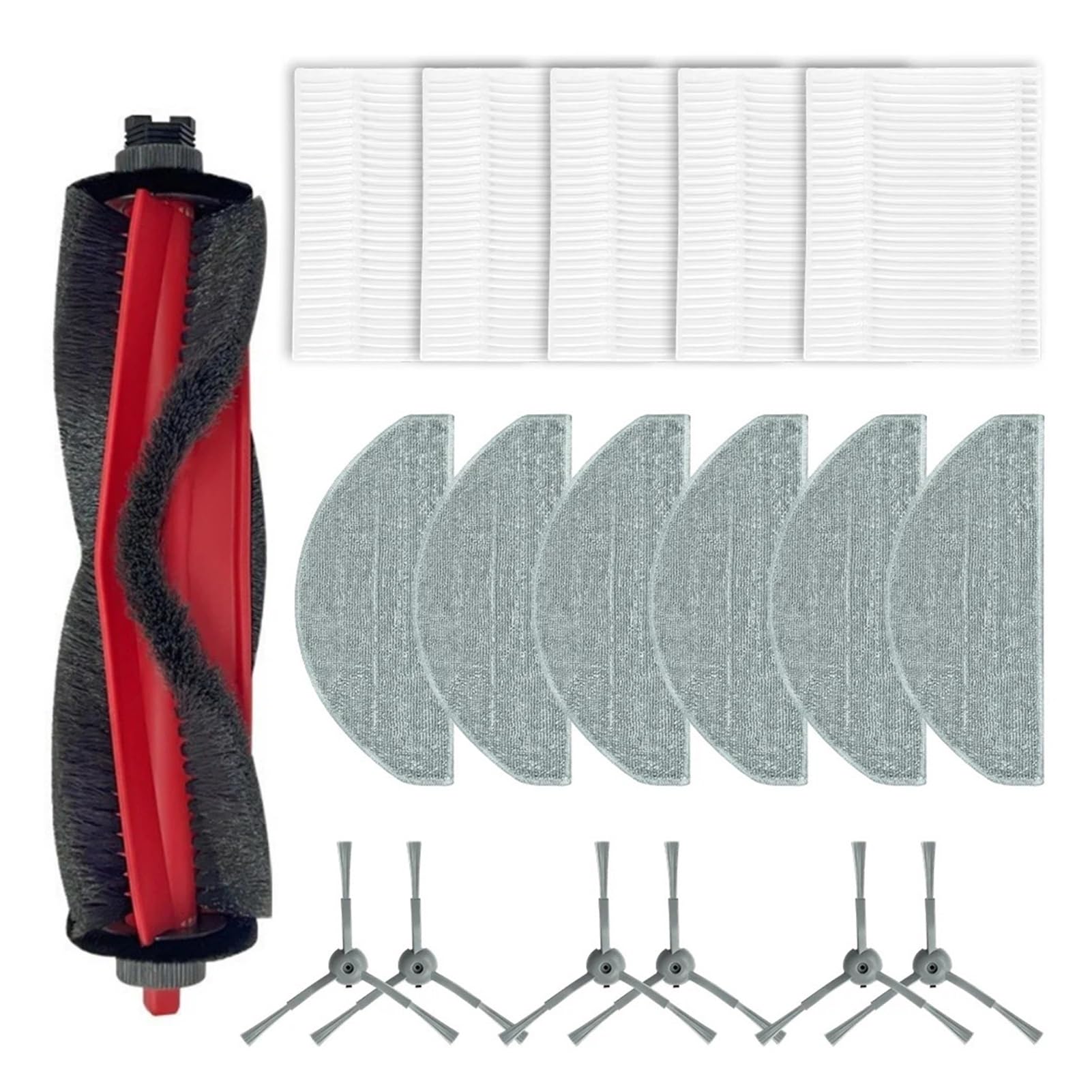Dirlux Compatible for Deerma S30 Robot Vacuum Cleaner Replacement Mop Head Accessory Pack(B)