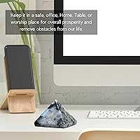 Vista 179 de Amazing Gemstone Amethyst Pyramid Crystal Healing Stones - 2" Great Pyramid Figurine of Natural Stone Pyramid for Meditation, Reiki, Chakra