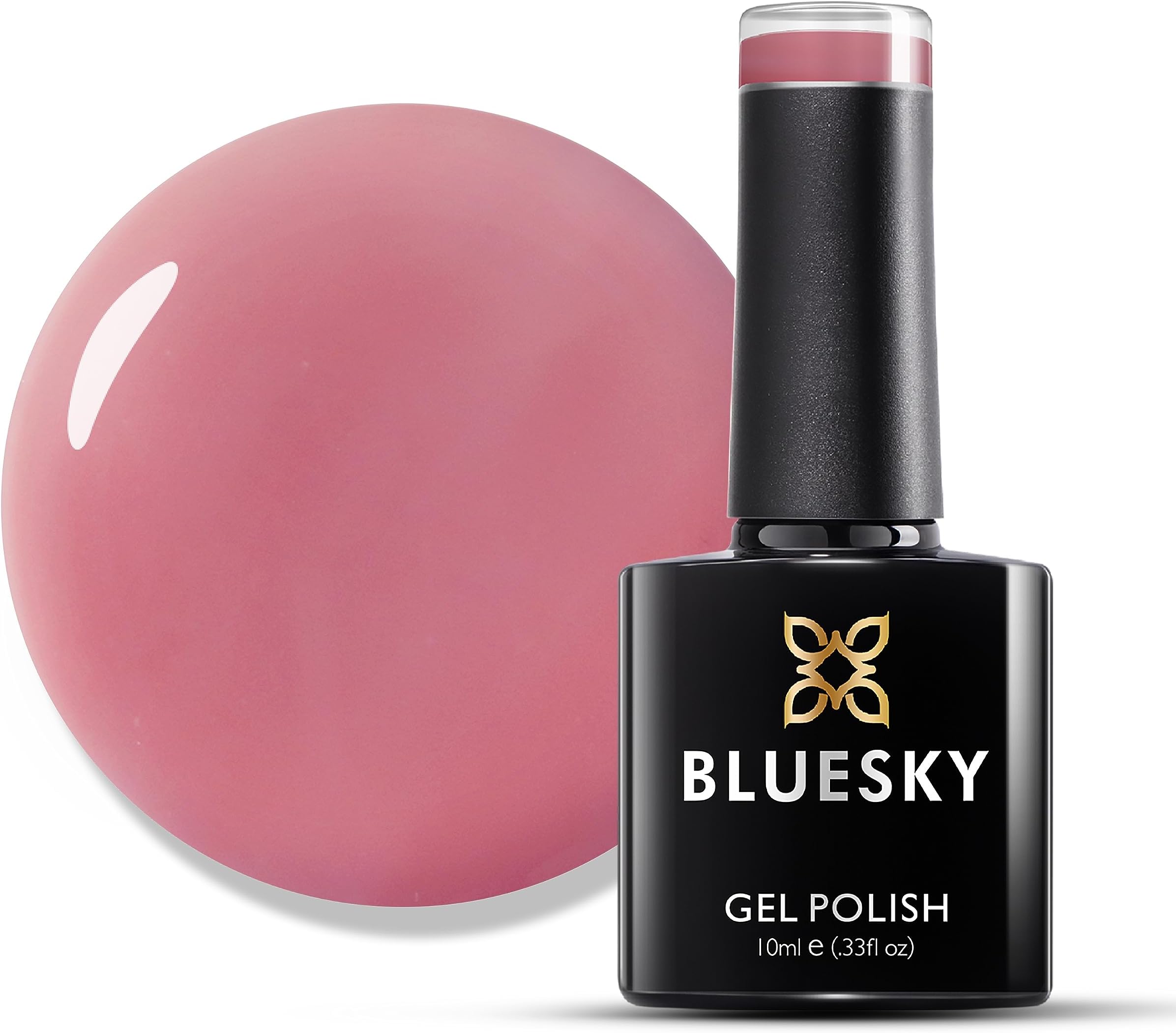 Gel Nail Polish 10ml, Bubblicious - CM07, Pink Soak-Off Gel Polish For Manicure, Professional, Salon And Home Use, Long Lasting, Chip Resistant, Requires Curing Under UV/LED Lamp