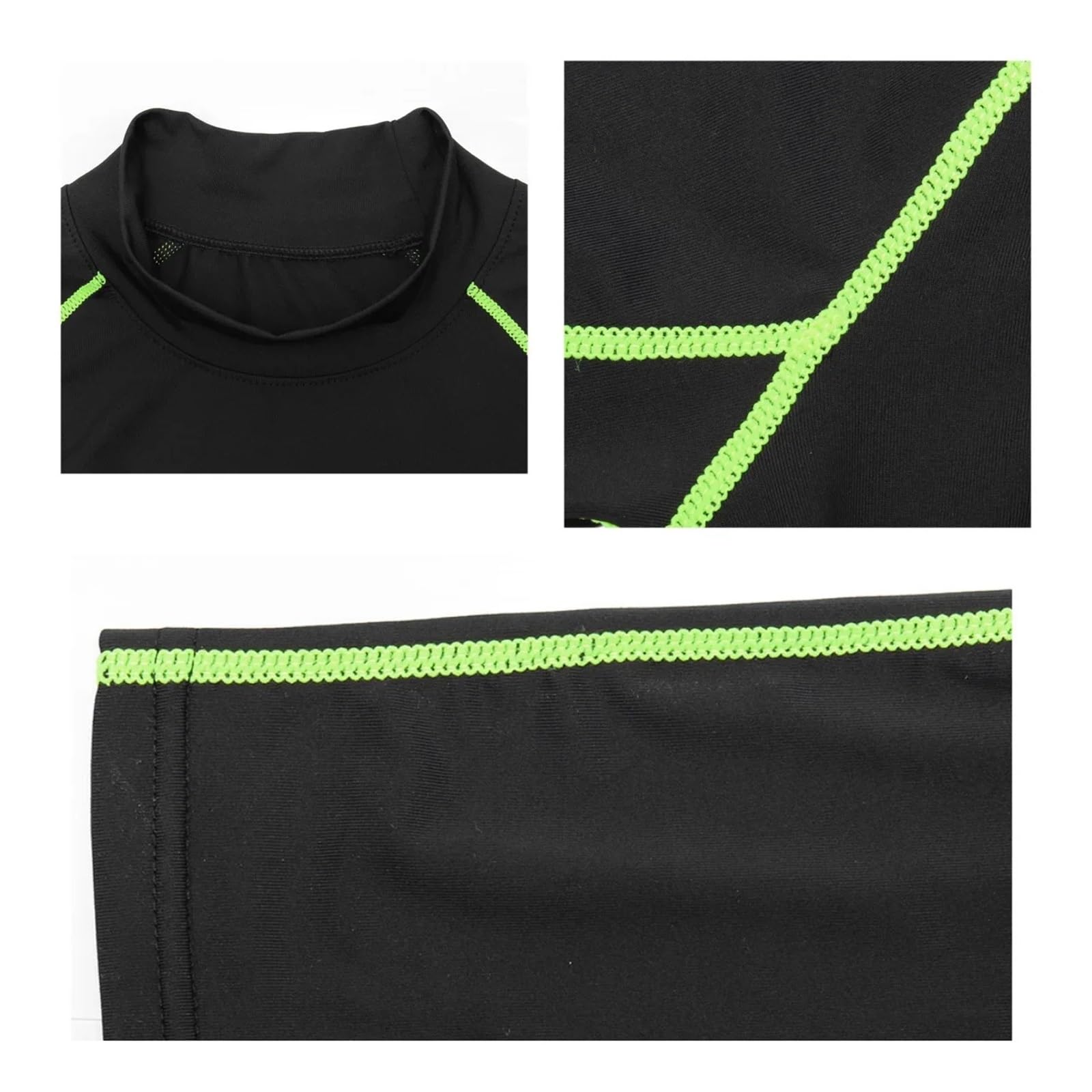 Camisa de compresión for Hombre, Camisetas Manga Larga for Correr, Fitness, Ropa Entrenamiento Ajustada Secado rápido, Gimnasio, Camisas Culturismo