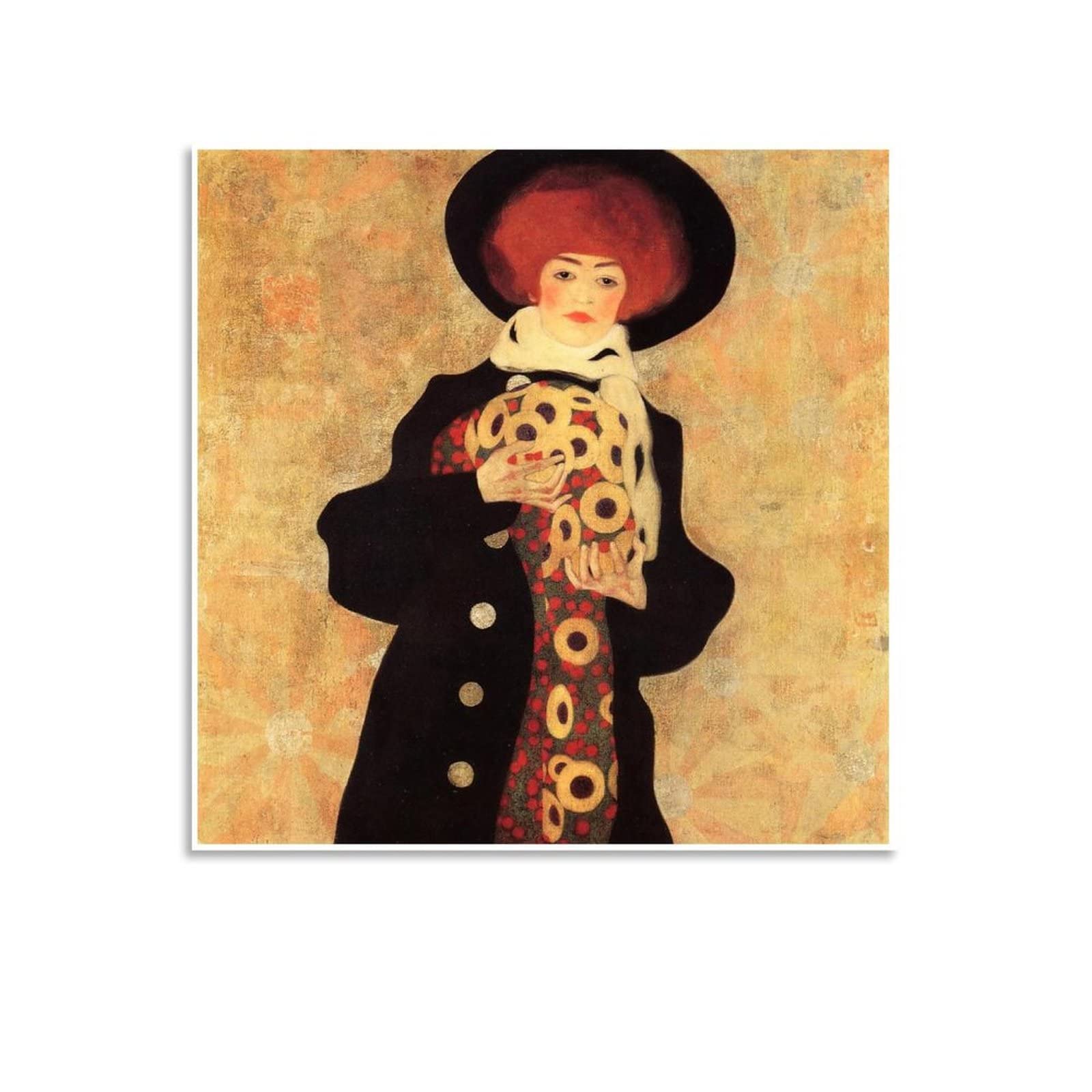 黒い帽子の女 黒い帽子の女