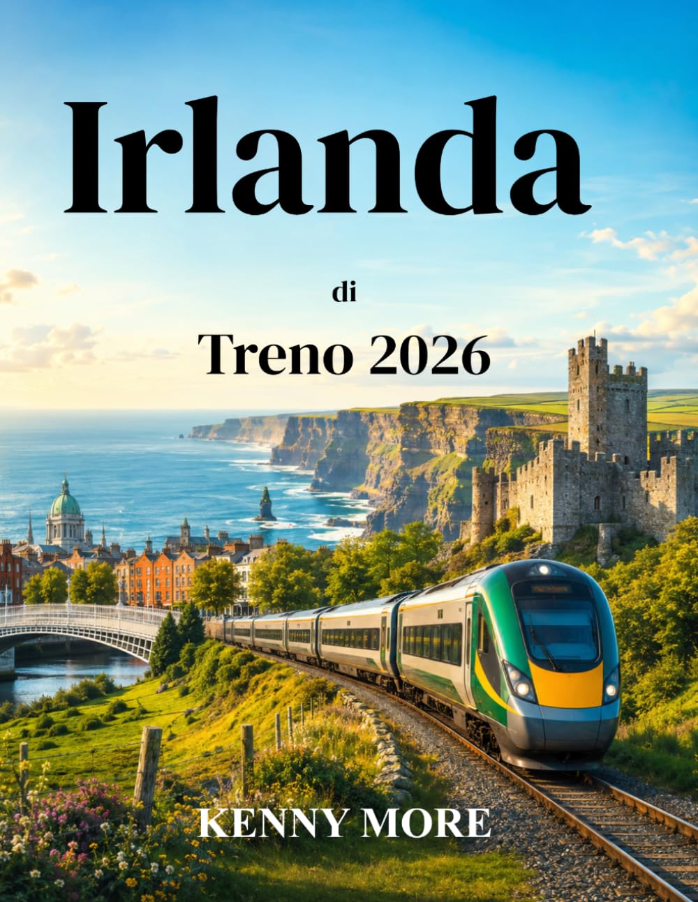 Irlanda di Treno 2026: Guida per chi viaggia per la prima volta a Dublino, Galway, Cork, Killarney, Belfast e dintorni.