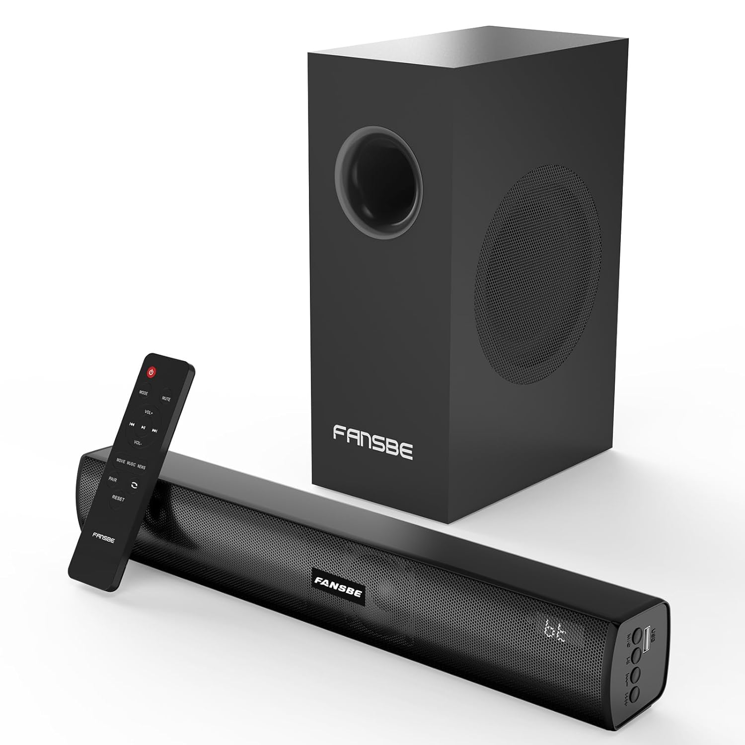 Home Theater Sound Bar Subwoofer Sound Bar Bluetooth Surround Speakers TV Speakers Sound Bars Bluetooth Hdmi ARC Optical