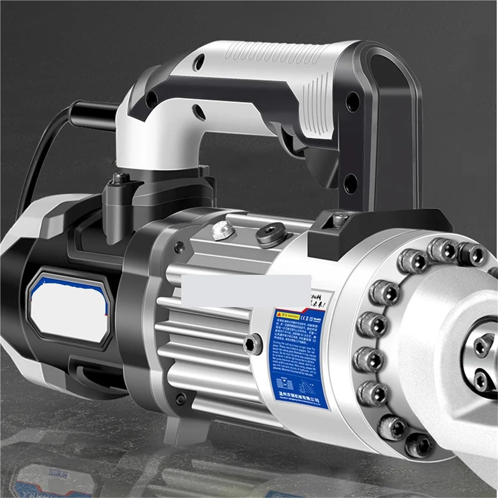 Dobladora De Varillas De Refuerzo Eléctrica, Dobladora De Barras De Acero, Máquina Dobladora Y Enderezadora Hidráulica Sin Escobillas De 4-16 Mm,Upper Handle