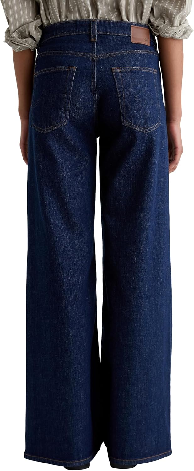 AG Jeans Women's Saige Mid Rise Wide Leg