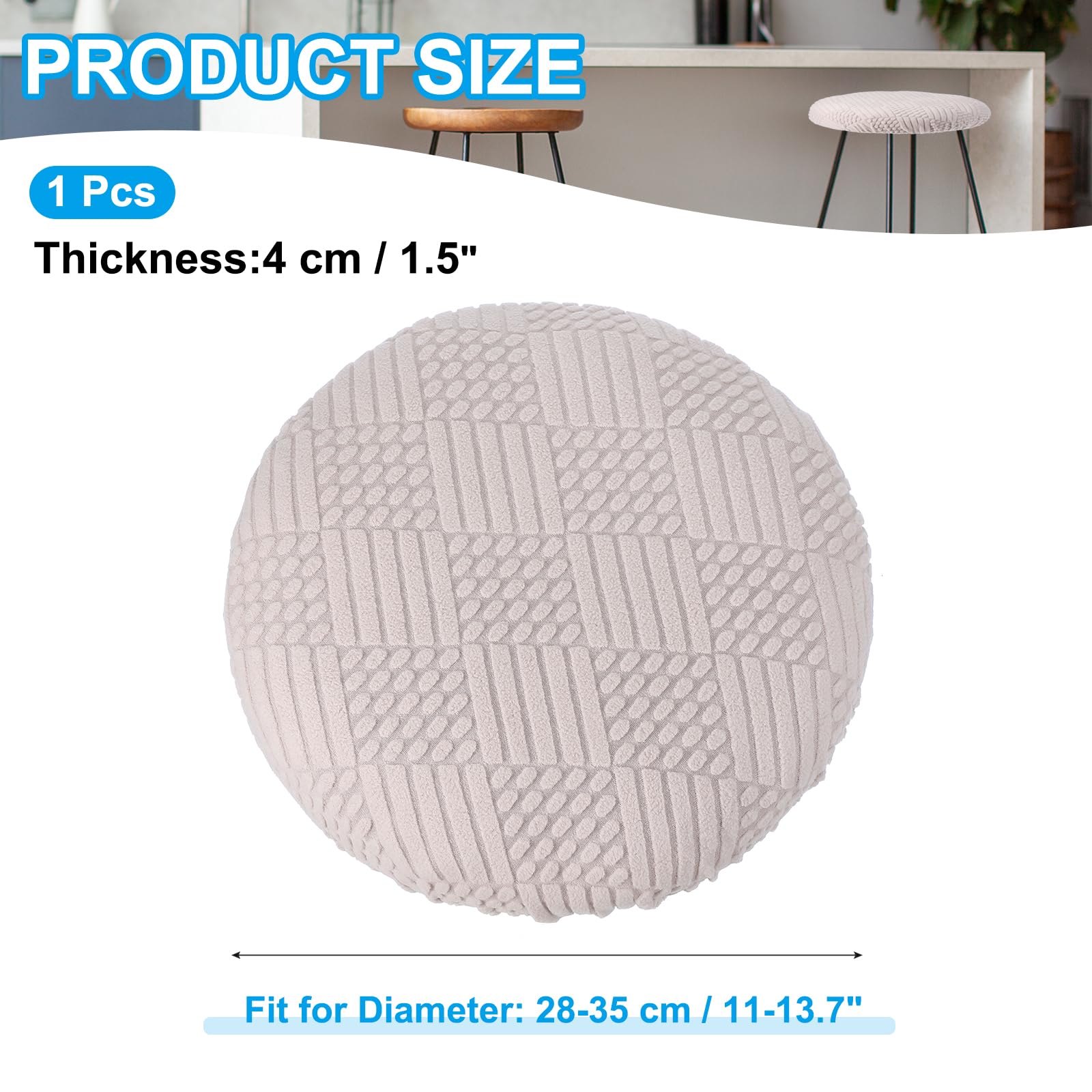 PATIKIL Stool Covers Round - Image 2