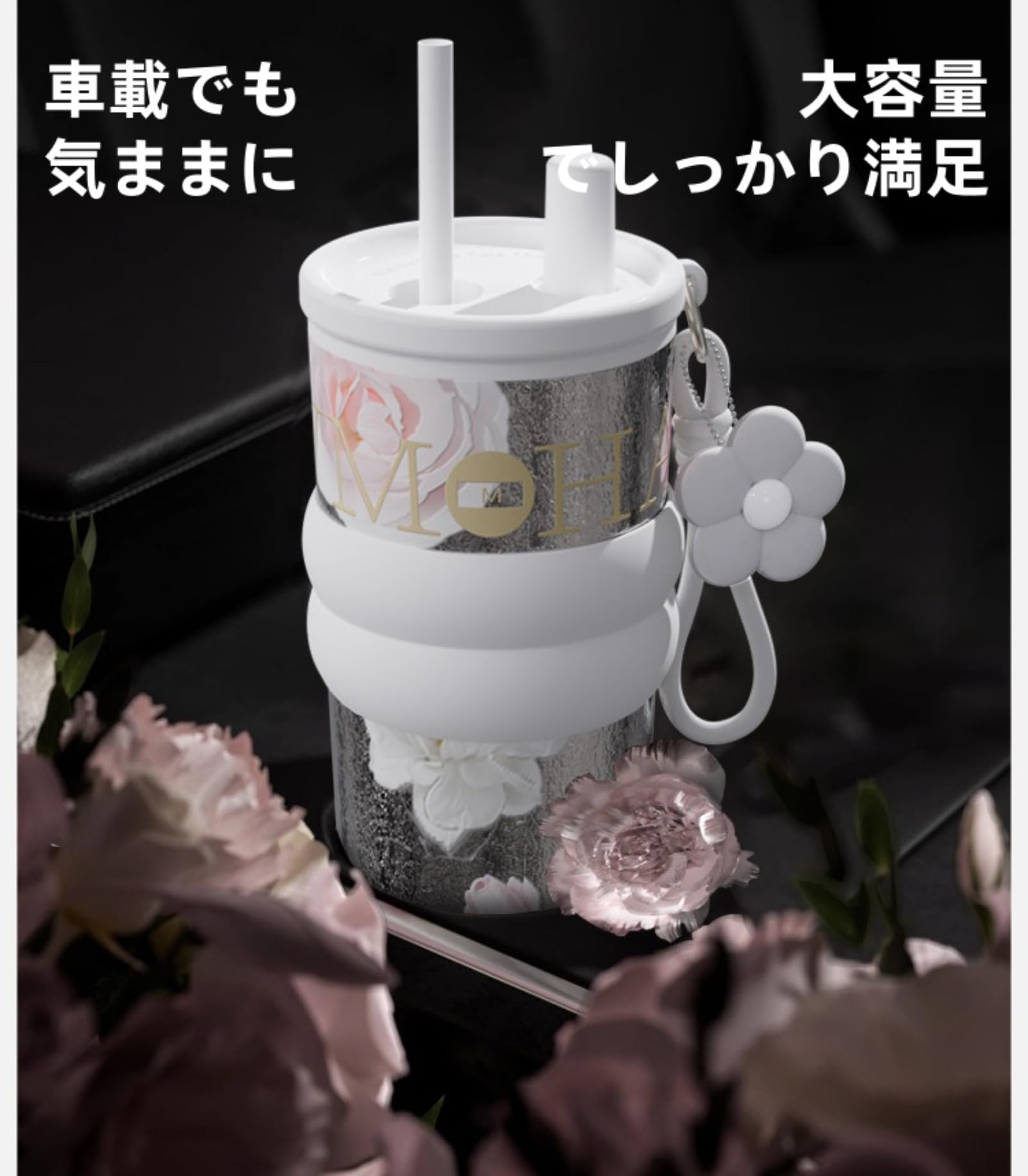 【新品未使用】純チタン製スポーツボトル + チタンストロー 新品未使用】純チタン製スポーツボトル チタンストロー