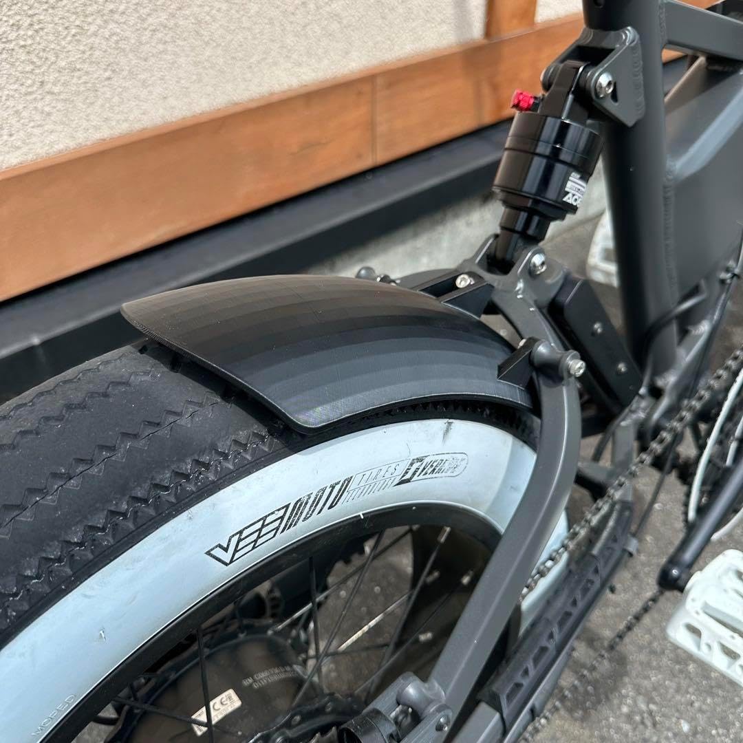 MATE X用オリジナルカスタムパーツ スーパーショートフェンダー前後