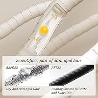 Vista 4 de Tgideas Mascarilla hidratante de colágeno para cabello seco dañado, tratamiento acondicionador de reparación profunda, mascarilla suave para todo