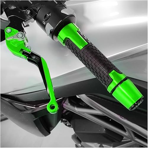 Miniatura 7 de Para Kawasaki H2 R H2R 2017 2018 2019 2020 2021 Perillas de manillar Agarres Manillar Bar Grip Cap Plug
