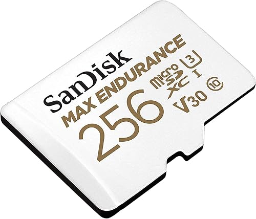 Miniatura 4 de SanDisk MAX Endurance - Tarjeta microSD de 256 GB para cámaras de seguridad para el hogar y cámaras de tablero (SDSQQVR-256G-GN6IA) con adaptador,