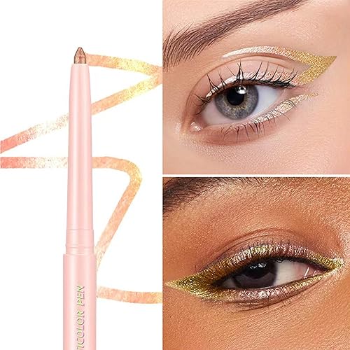 Miniatura 9 de TWLBXMG Delineador de ojos azul lápiz delineador líquido impermeable de secado rápido maquillaje de ojos de larga duración lápiz delineador de ojos