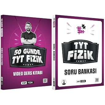 Vip Fizik 50 G nde TYT Fizik Video Ders Kitab  ve TYT Fizik Soru Bankas  Seti Vip Fizik Yay nlar