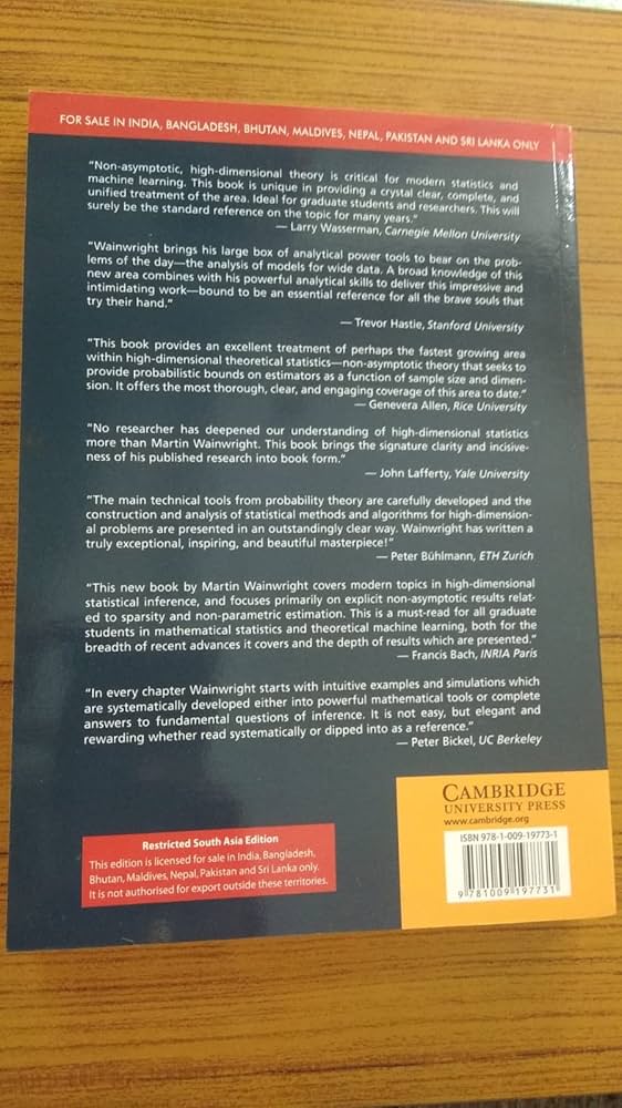 High-Dimensional Statistics A Non-Asymptotic Viewpoint : Martin J