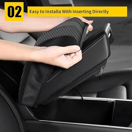 Vista 37 de AOMSAZTO Funda de consola central Honda Civic 2013 2012 para Honda Civic 2014, accesorios interiores para Honda Civic 2015, color beige