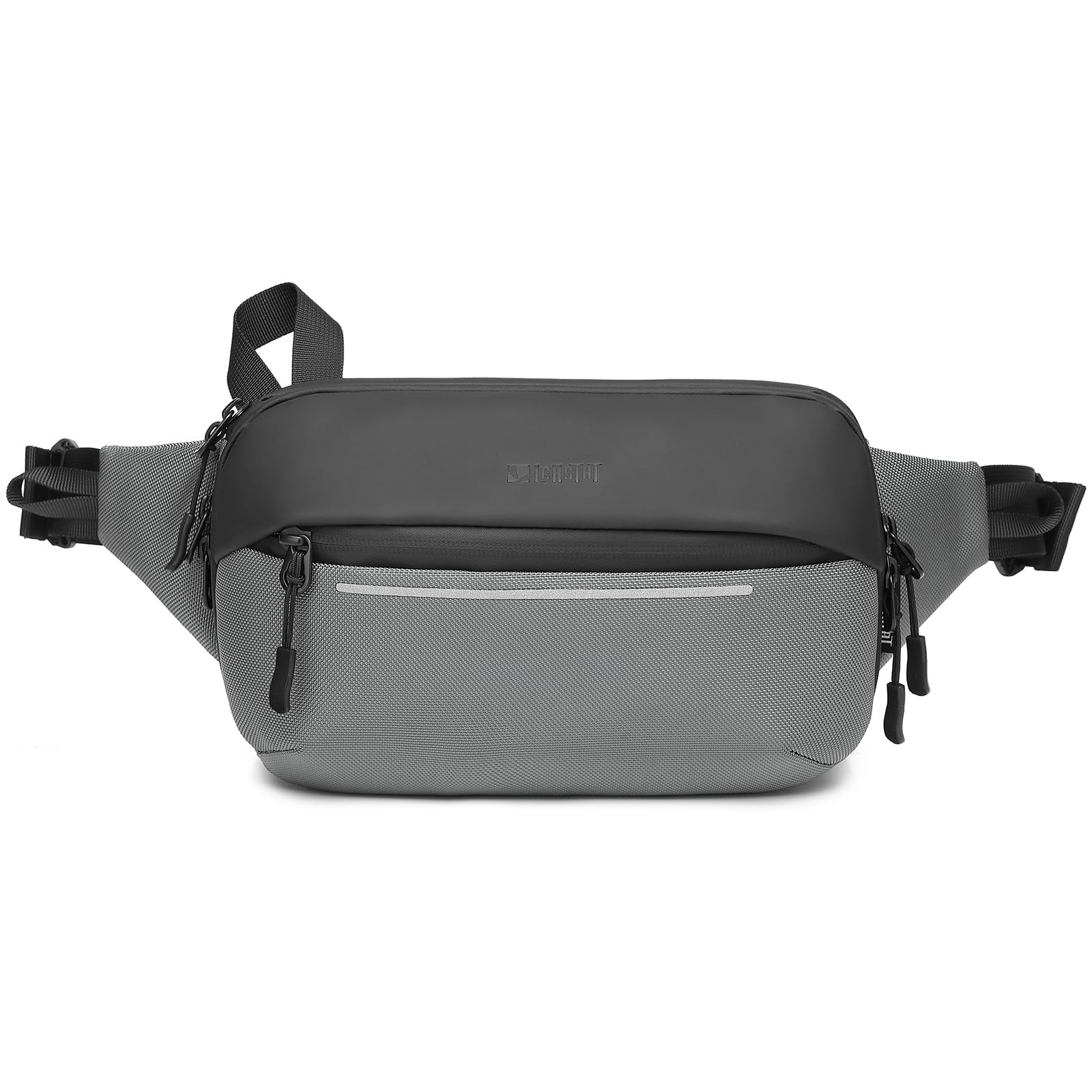 Huntvp Torba nerka dla mężczyzn i kobiet sportowa torba na ramię Fanny Pack Bag z regulowanym paskiem Unisex Rozszerzalna wodoodporna torba na ramię do pieszych wycieczek kolarskich Trekking na