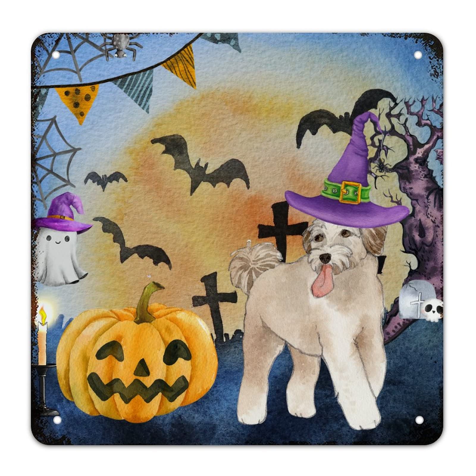 Tableau Halloween sorcière Pit Bull Terrier : affichez votre amour pour vos chiens