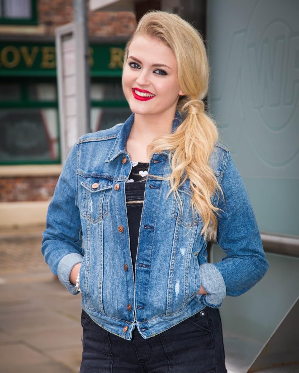 Coronation Street (TV) Lucy Fallon Bethany Platt 10x8 Photo
