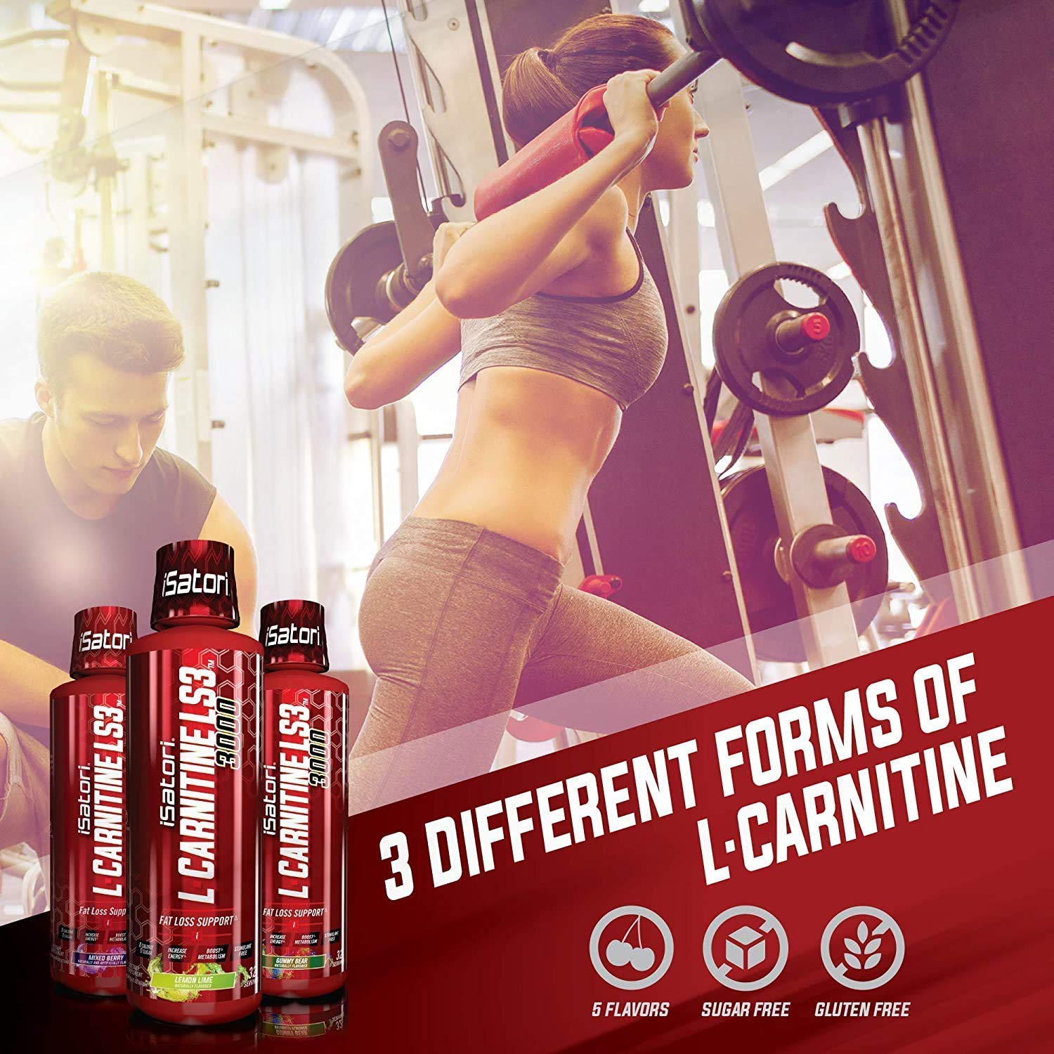 isatori l carnitine fat loss mixed berry L-Carnitine LS3 1500mg (32 Servings) & iSatori Ultra CLA (90 Softgels) Style:Pomegranate Conversion of Fat Into ✨ Looking for a BrandName: Sun Chlorella USA