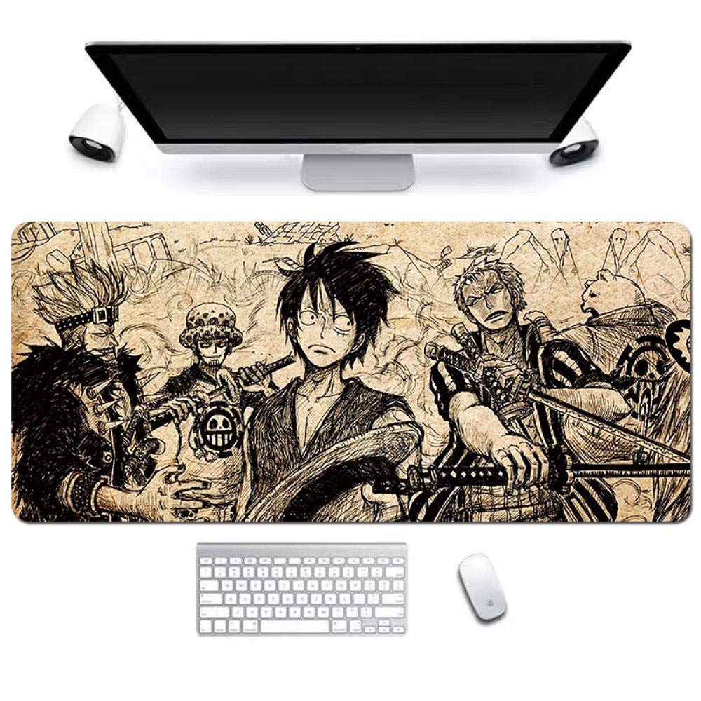 Tappetino Mouse Death Note 800x300mm - Base In Gomma Antiscivolo Per Gaming E Ufficio - Foto 10