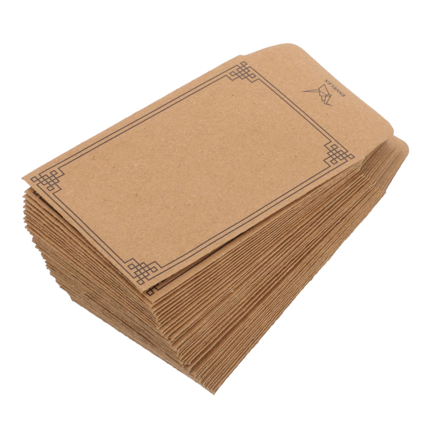 OUNONA 5 Ensembles Enveloppe De Expéditeurs Poly Paquets Gel Enveloppes En Papier Pour Carte De Crédit Petites Enveloppes Pour Carte De Crédit Papier Kraft 100 Pièces * 5