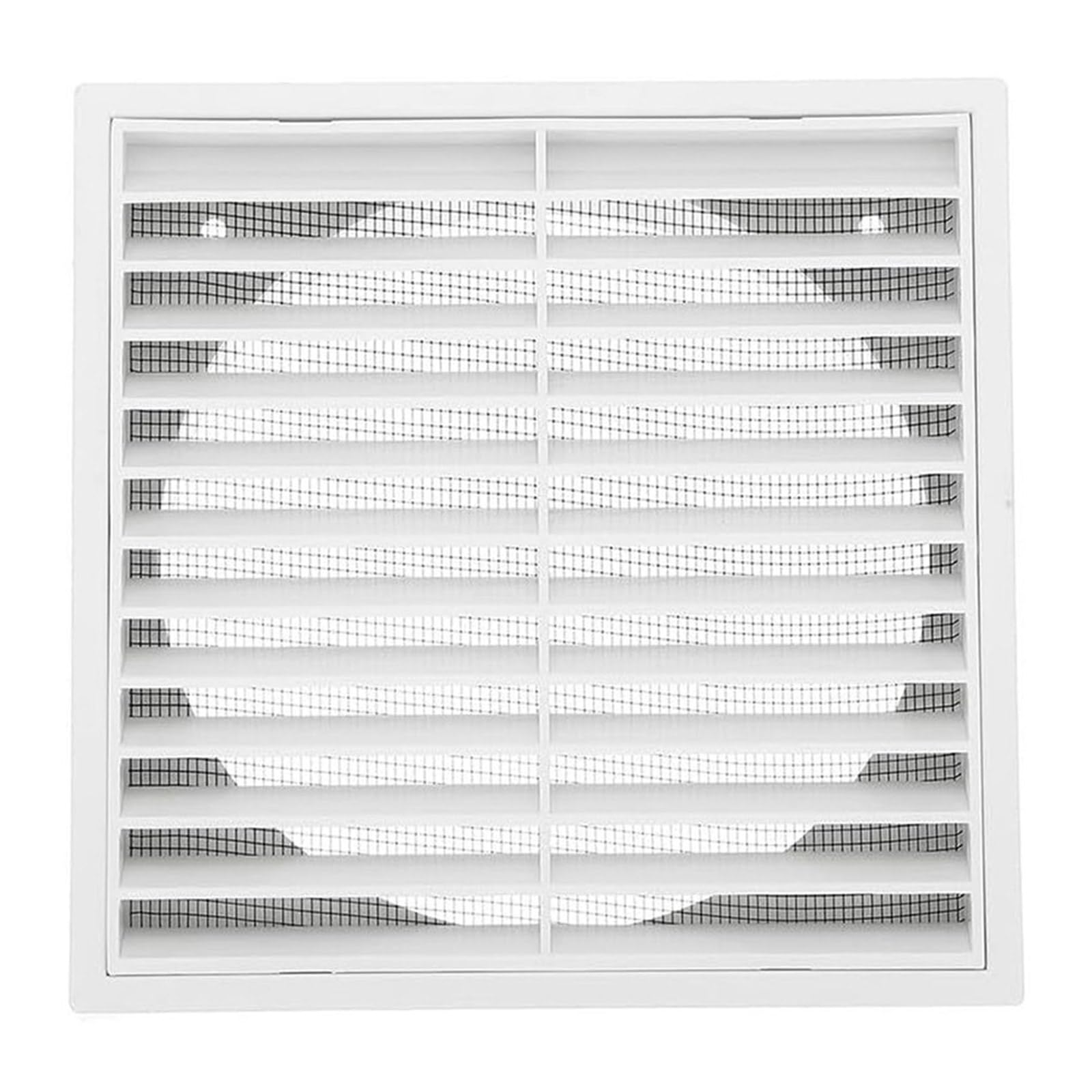 Air Vent Cover Grille Square Diffuser Ducting Ventilation Cover with Built-in Meshes Louver Grille Covers Square Air Vent