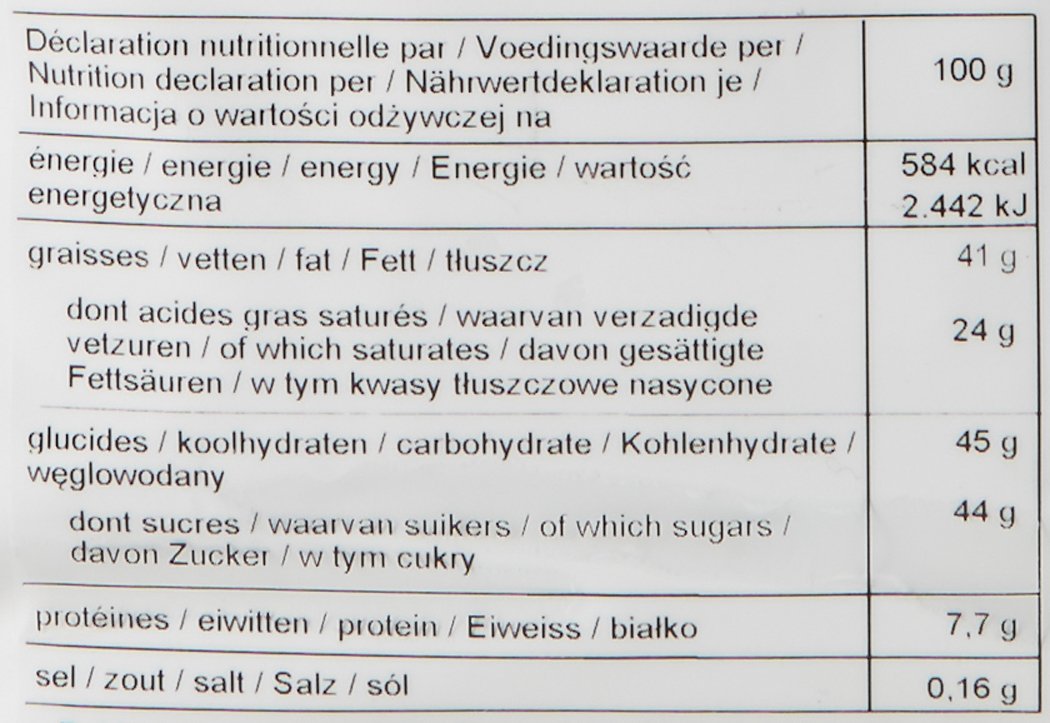CACAO BARRY 40% Min Cacao Chocolat Ghana Pistoles 1 kg