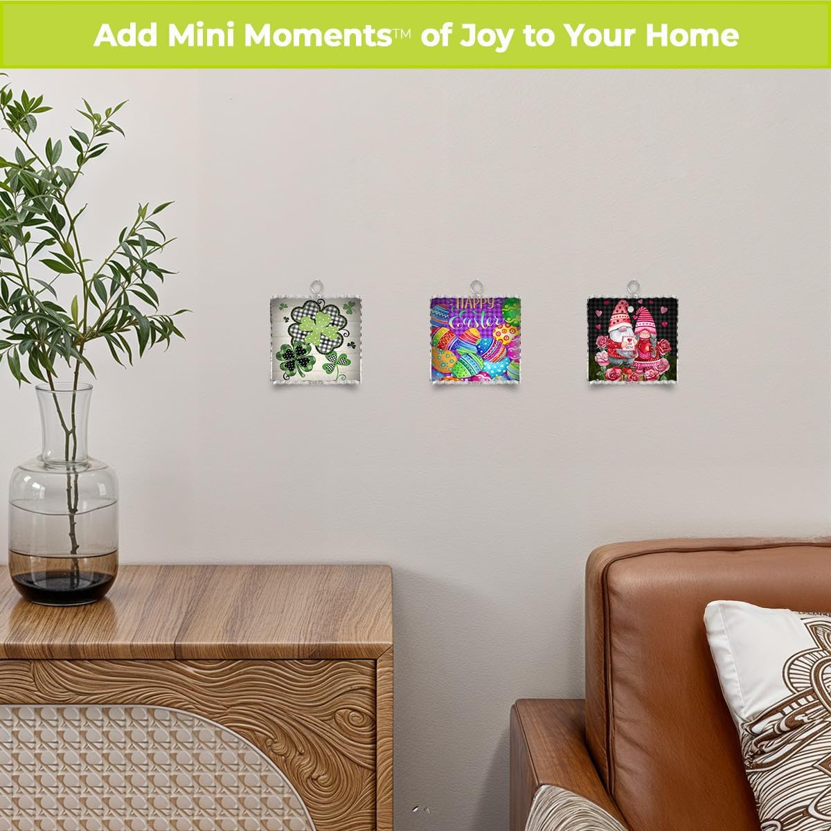 Briarwood Lane Patterned Shamrocks Metal Mini Moment
