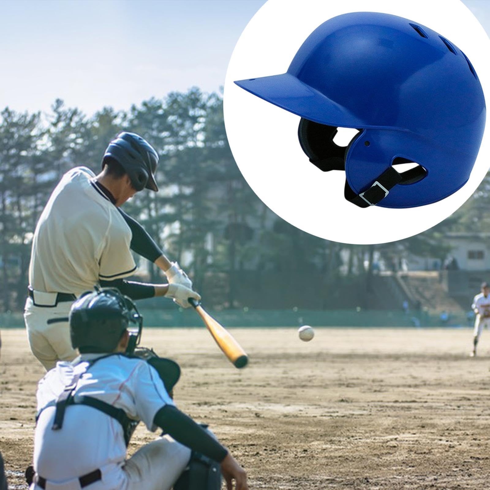 perfk Baseball -Schlaghelm für Kinder Doppelohr Atmungswache Softball Helm für Spielsport im Freien Training Teenager