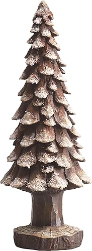 Transpac X9186 Res - Árbol de nieve de piña, grande, 11 pulgadas de altura