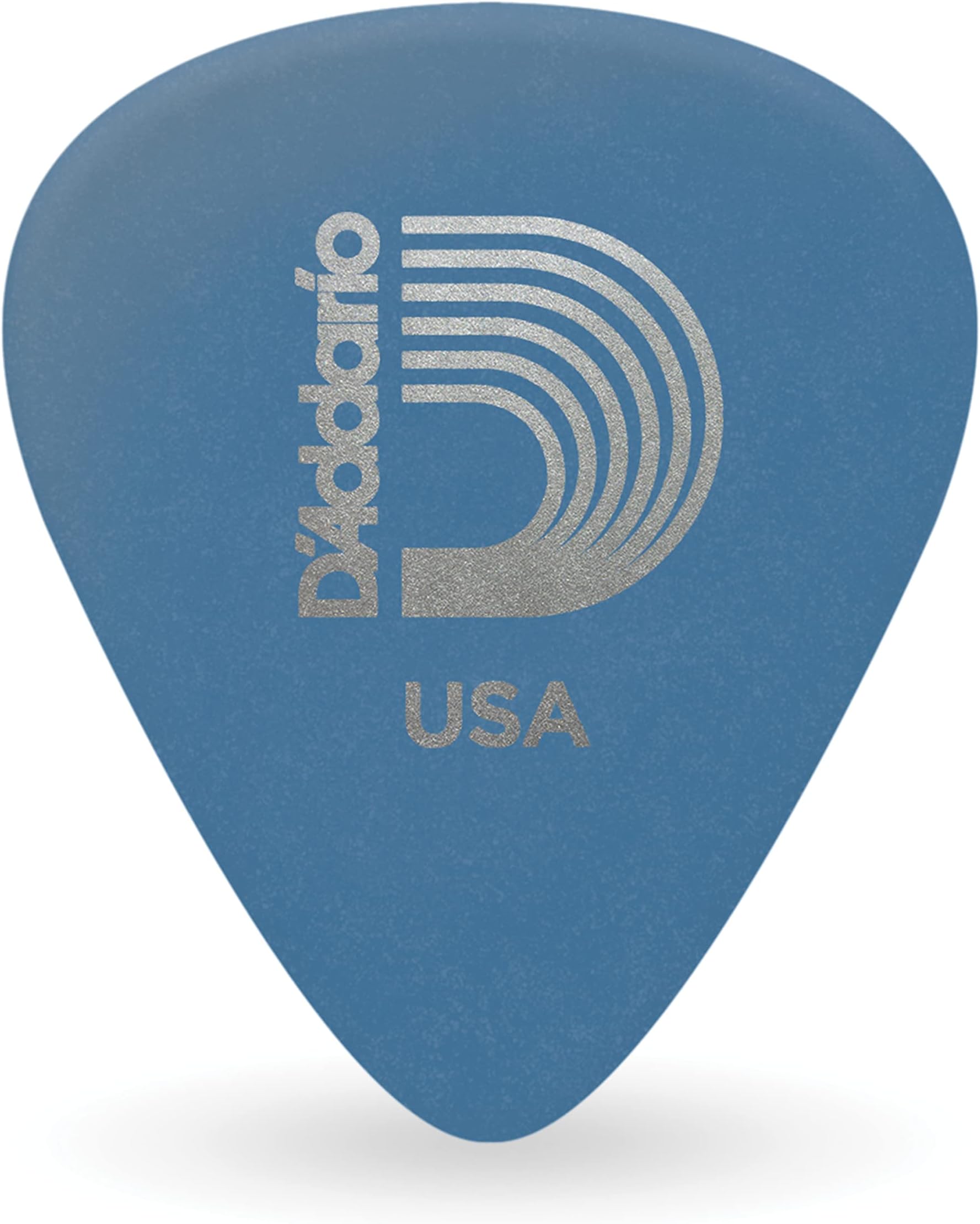 D'Addario Duralin Guitar Picks - Guitar Accessories - Guitar Picks for Acoustic Guitar, Electric Guitar, Bass Guitar - Great Strength, Grip, Durability - Blue, Medium/Heavy, 1mm, 25-Pack