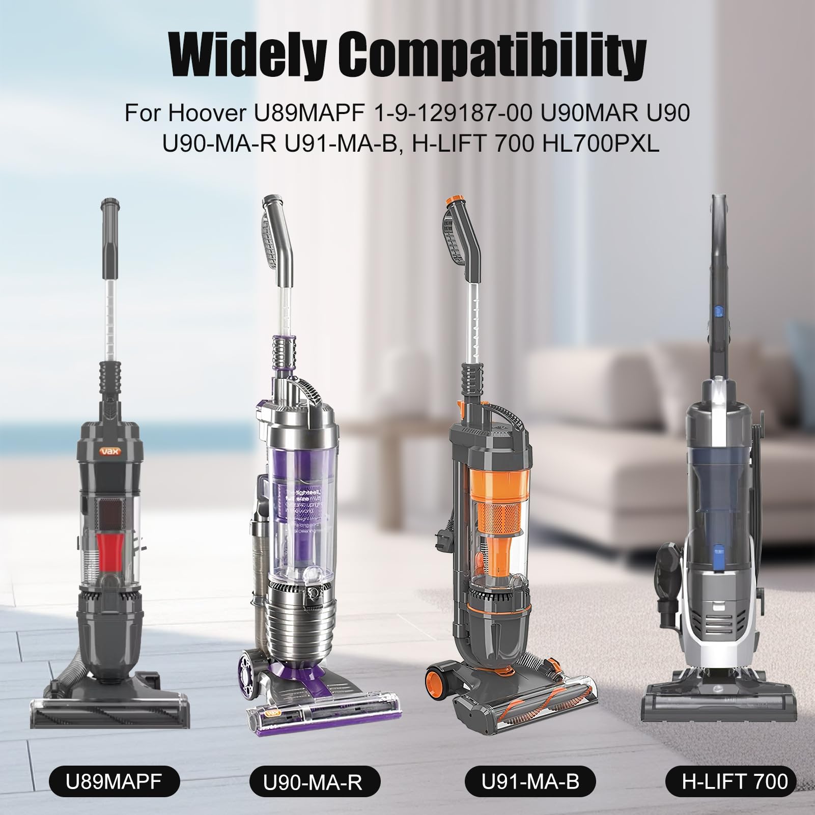 Cinghia Di Trasmissione Motore Per Aspirapolvere Hoover V36, Velocity VL81, VL01, 3M-201-6.5, Ricambio F35601692